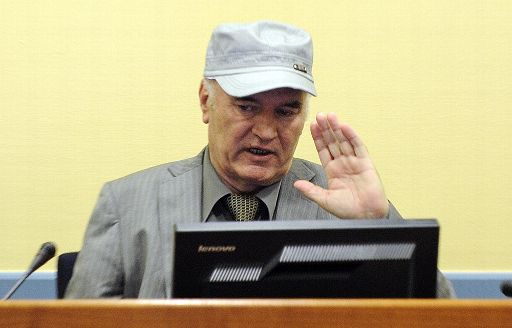 Ex-General Ratko Mladic vor dem UN-Kriegsverbrechertribunal