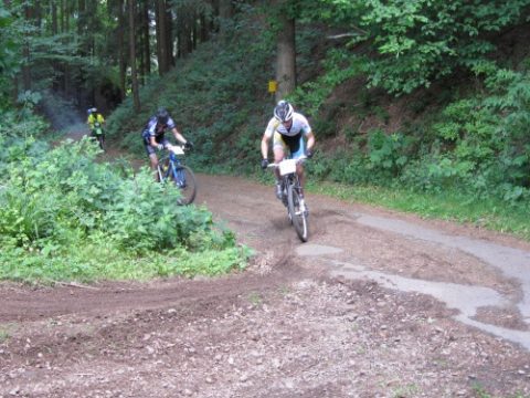 Mountainbike-Rennen in Malmedy