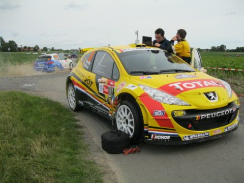 Thierry Neuville in Ypern ausgeschieden