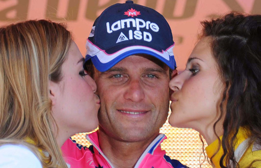 Alessandro Petacchi gewann die zweite Etappe des Giro 2011