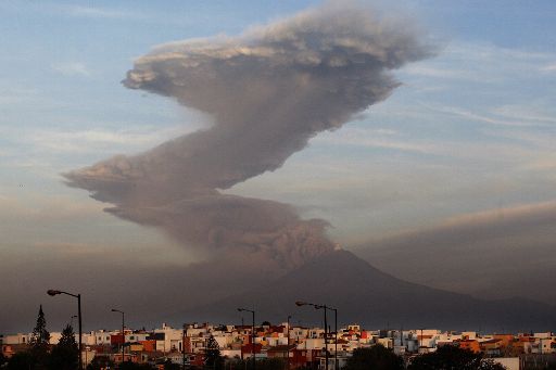 Mexikanischer Vulkan Popocatépetl