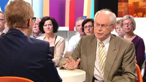 EU-Ratspräsident Van Rompuy in "De Zevende Dag"
