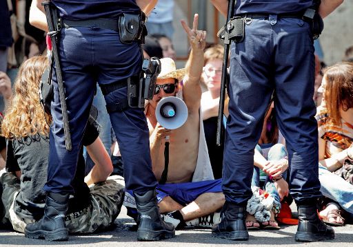 Demo in Valencia