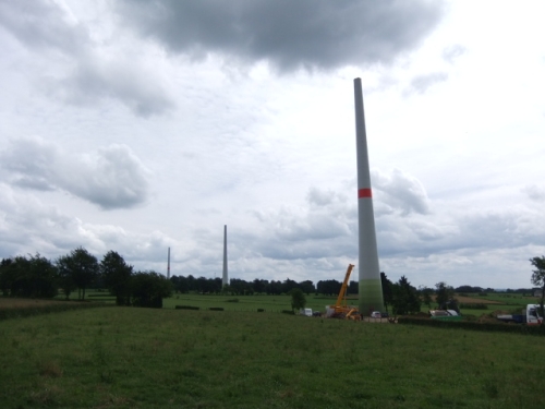 Wind Day - In Weismes entsteht zur Zeit ein Windpark