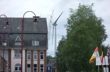 Wind Day - In Weismes entsteht zur Zeit ein Windpark