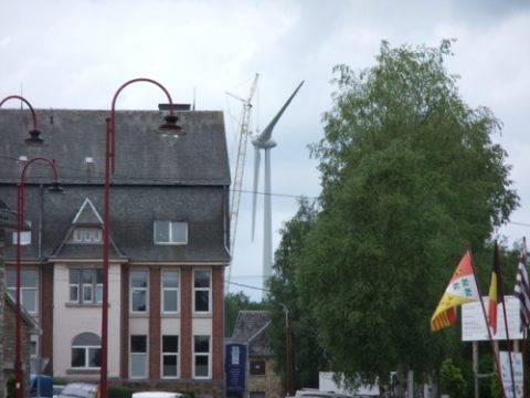 Wind Day - In Weismes entsteht zur Zeit ein Windpark