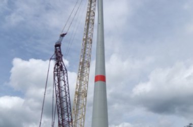 Wind Day - In Weismes entsteht zur Zeit ein Windpark