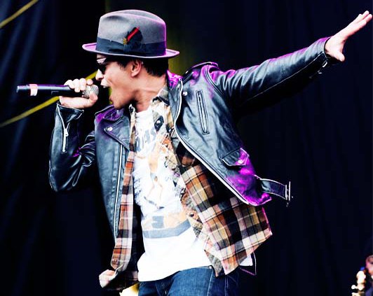 Bruno Mars - Bild: Rob Walbers für Rock Werchter