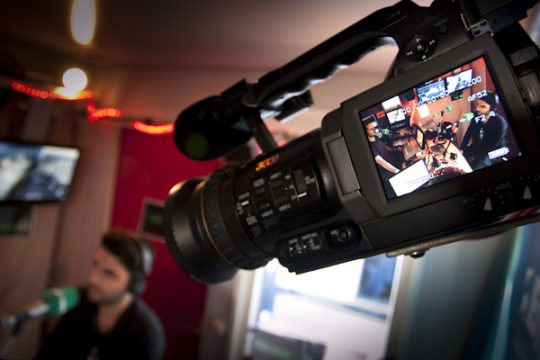 Rock Werchter: Mickael von Goose bei BRF1 - Bild: Frederic Biegmann