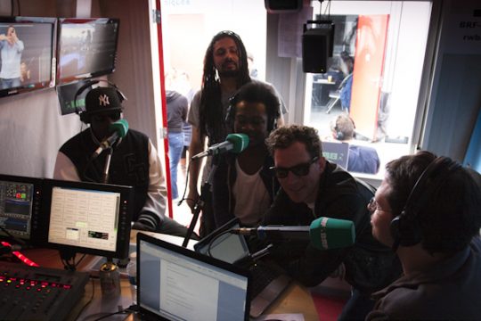 Magnetic Man bei BRF1 - Bild: Frederic Biegmann