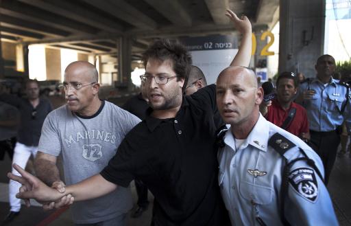 Festnahme auf dem Ben-Gurion-Flughafen Tel Aviv