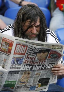 "Bild" bleibt die meistgelesene Zeitung in Deutschland