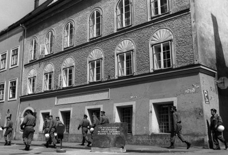 Hitlers Elternhaus in Braunau am Inn