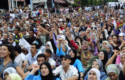 Demo in Casablanca