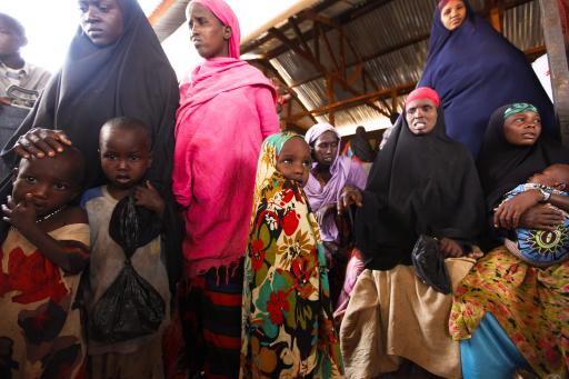 Flüchtlingslager in Dadaab, Nordostkenia