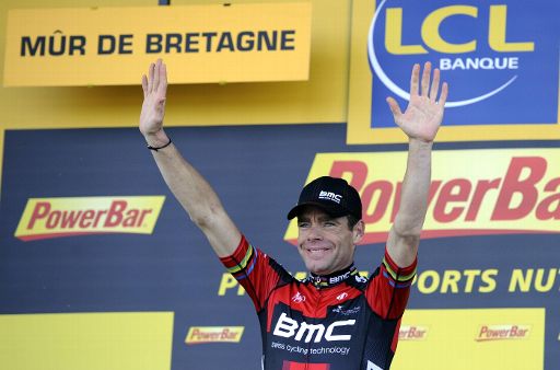 Tour de France: Der Australier Cadel Evans gewinnt die vierte Etappe