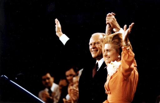 Gerald und Betty Ford 1976