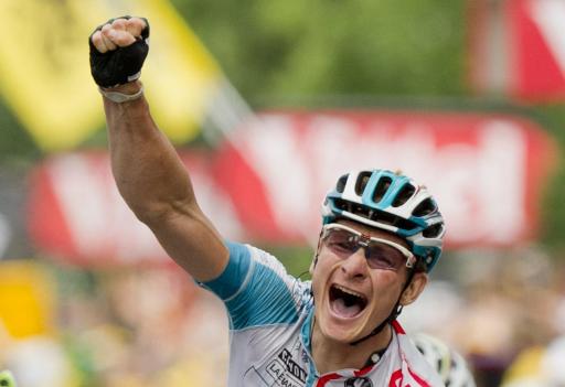 Tour de France: André Greipel (Omega Pharma Lotto ) gewinnt die zehnte Etappe