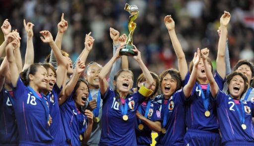 Die japanischen Fußballfrauen