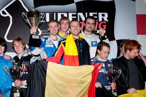 Indoor Karting-Weltmeisterschaften in Eupen: Starker Start der Belgier