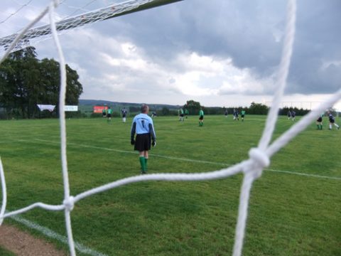 Manderfeld: Einweihung des neuen Fußballplatzes