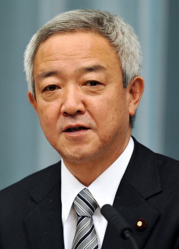Japans Minister für den Wiederaufbau der Katastrophengebiete Ryu Matsumoto