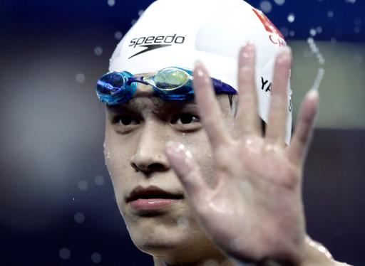 Der chinesische Schwimmer Sun Yang bei der Weltmeisterschaft in Shanghai
