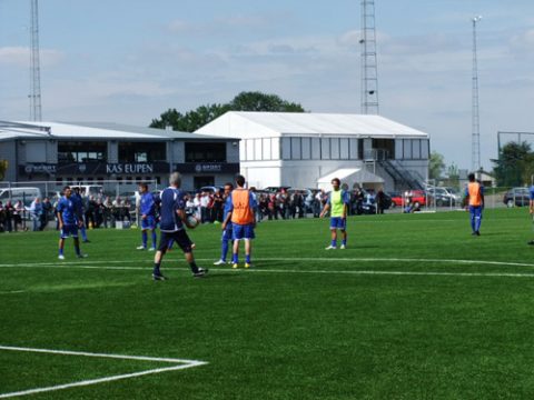 Großer Andrang beim Trainingsauftakt der AS Eupen