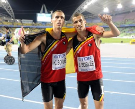 Kevin Borlée läuft aufs Treppchen, Jonathan auf Platz fünf