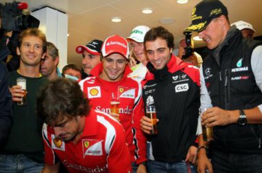 Formel 1 in Spa-Francorchamps: Schumis Party