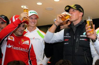 Formel 1 in Spa-Francorchamps: Schumis Party