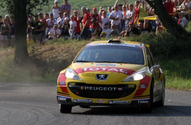 Barum Rallye: Thierry Neuville im Peugeot 207 S2000