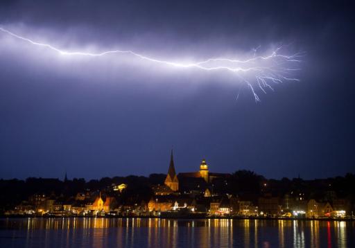 Blitz über Flensburg (26. August)