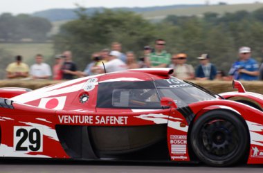 Die Neuauflage des Toyota GT One beim Goodwood-Festival