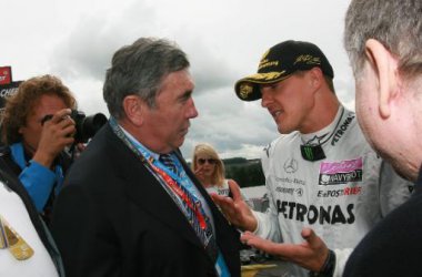 Formel 1: Eddie Merckx gratuliert Schumi zum 20-Jährigen - Bild: Georges Decoster (belga)