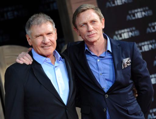 Harrison Ford und Daniel Craig