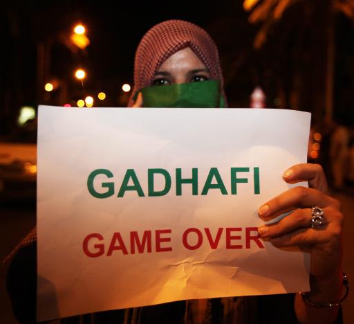 Libyerin in Tunis: "Gaddafi, das Spiel ist aus"