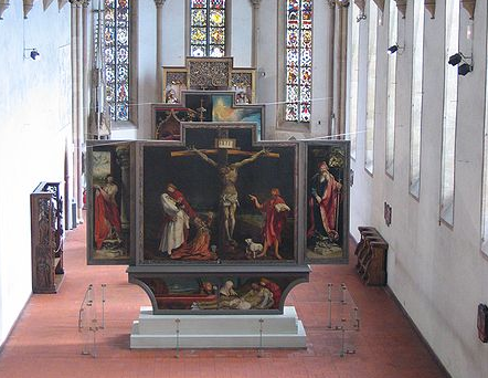 Der berühmte Isenheimer Altar von Matthias Grünewald