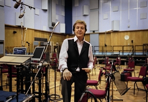 Paul McCartney bei einem Fotoshooting in London