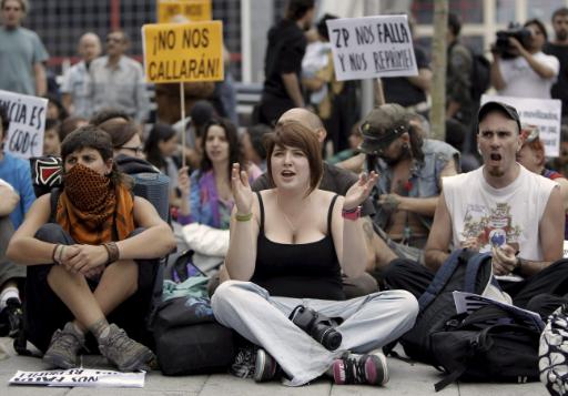 Die Protestbewegung in Spanien