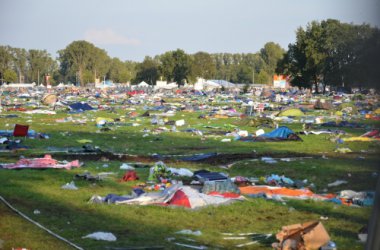 Besuch von König Albert und Königin Paola auf dem Pukkelpop-Gelände