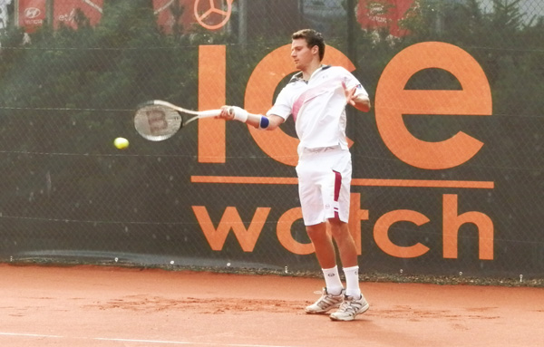 ITF-Tennisturnier von Eupen: Yannick Reuter im Endspiel