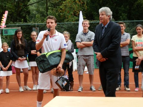 Yannick Reuter gewinnt das ITF-Tennisturnier von Eupen