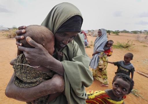 Somalische Flüchtlinge im kenyanischen Camp Dadaab (4. August)