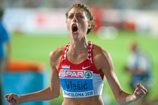 Blanka Vlasic wurde 2010 in Barcelona Europameisterin