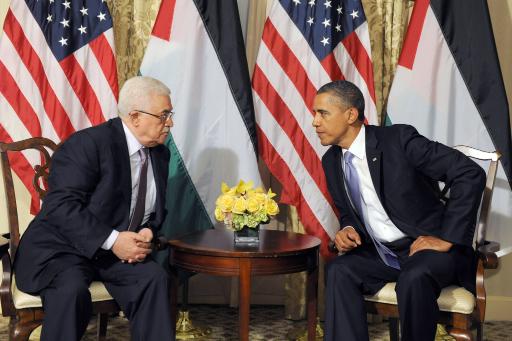 Mahmoud Abbas und Barack Obama