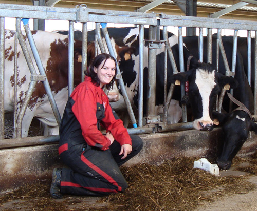 Belinda Geiben aus Koller: Junglandwirtin und Vorsitzende vom Grünen Kreis Eifel