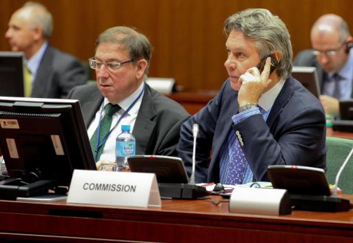 EU-Handelskommissar Karel De Gucht in Brüssel