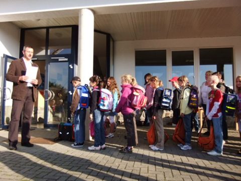 Erster Schultag in Herresbach