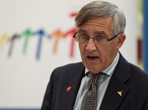 Gerald Howarth, britischer Staatssekretär für internationale Sicherheitsstrategie